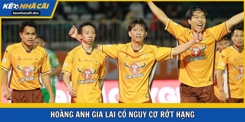 Hoàng Anh Gia Lai chật vật giành suất trụ hạng