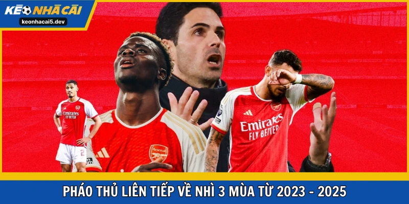 Pháo Thủ liên tiếp về nhì tới 3 mùa