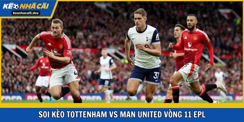 Soi kèo Tottenham vs Man United vòng 11 EPL