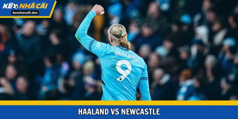 Haaland vs Newcastle